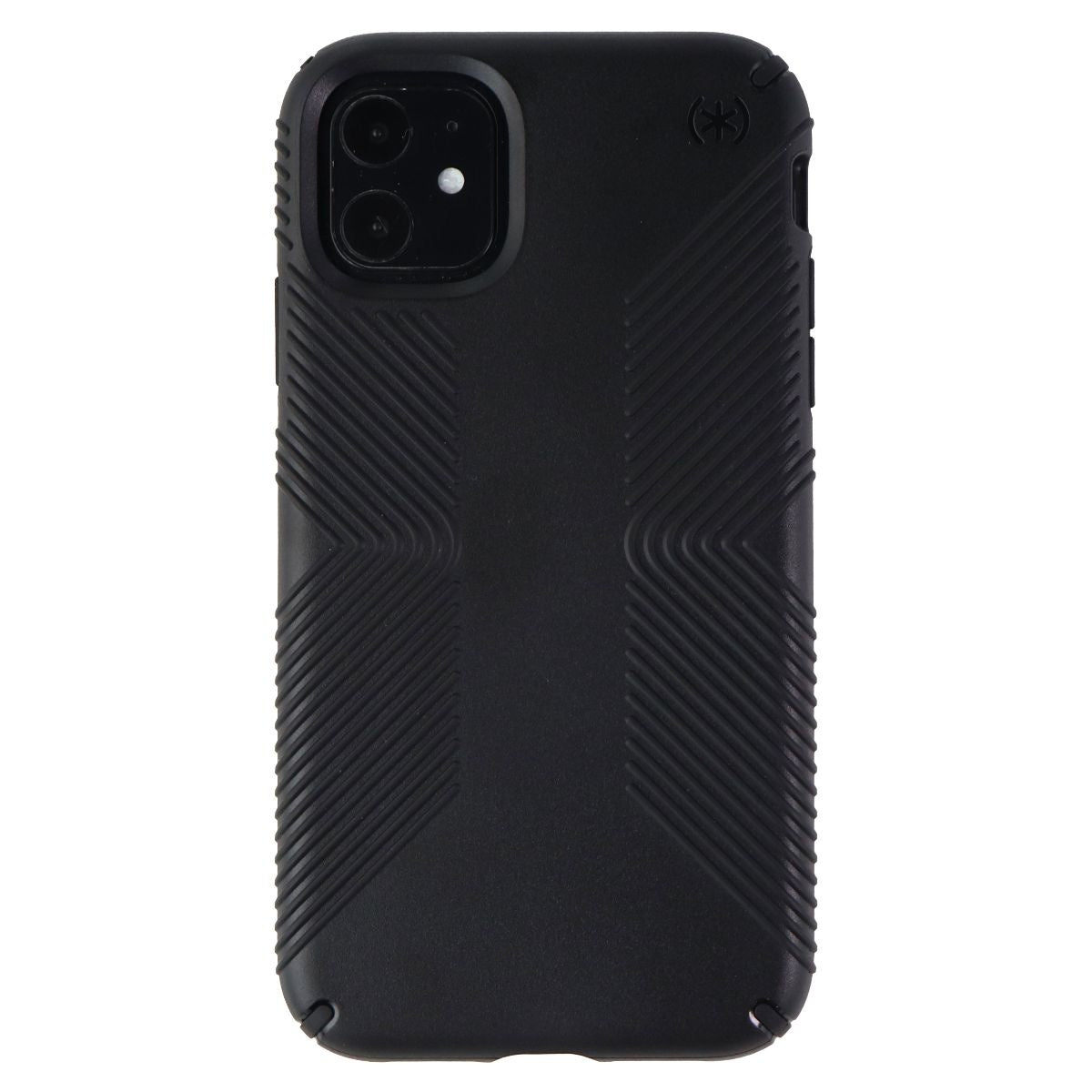 Speck Presidio Grip Series Case for Apple iPhone 11 Smartphone - Black/Black Cell Phone - Cases, Covers & Skins Speck - Simple Cell Bulk Wholesale Pricing - USA Seller