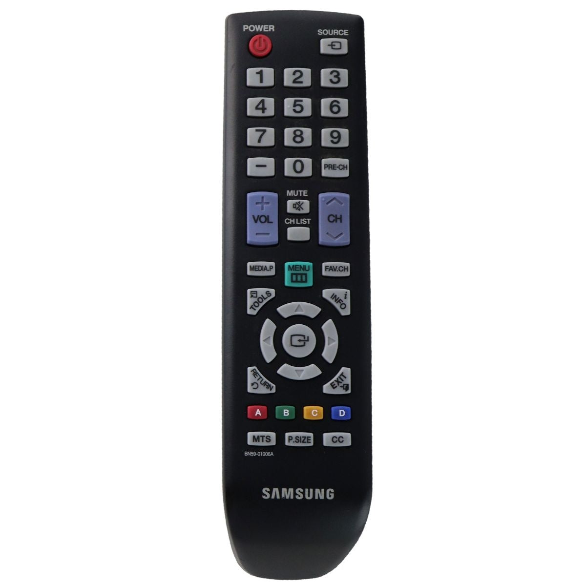 Samsung Remote Control (BN59-01006A) for Select Samsung TVs - Black TV, Video & Audio Accessories - Remote Controls Samsung - Simple Cell Bulk Wholesale Pricing - USA Seller
