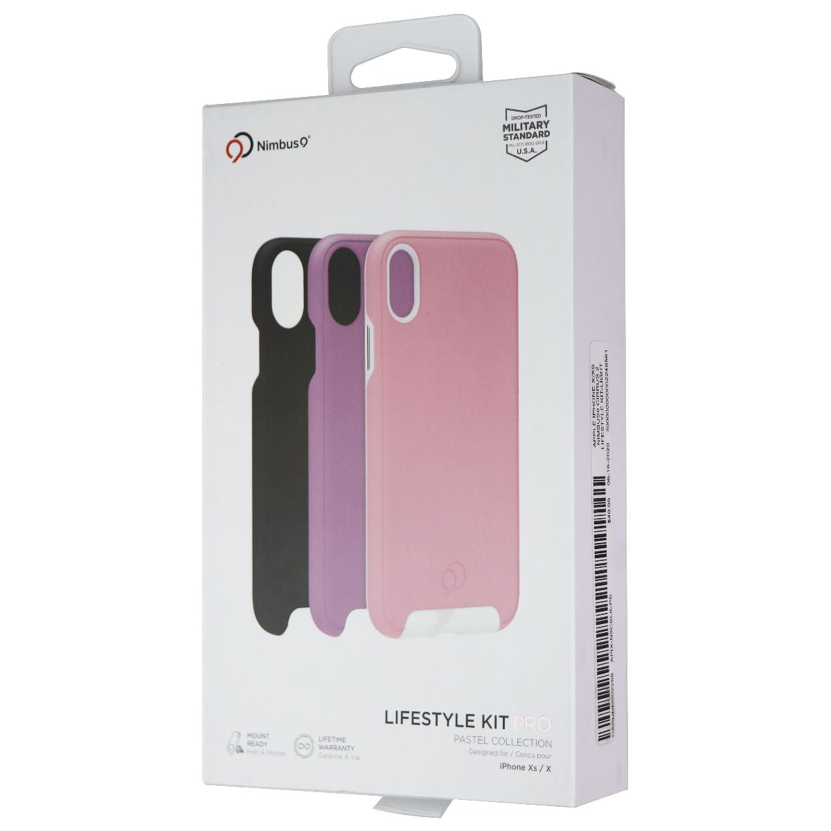 Nimbus9 Lifestyle Kit Pro Pastel Collection Phone Case for iPhone X / Xs Cell Phone - Cases, Covers & Skins Nimbus9 - Simple Cell Bulk Wholesale Pricing - USA Seller