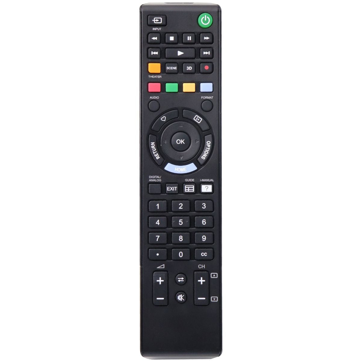 Insignia Remote Control (NS-RMTSNY17) for Select Sony TVs - Black TV, Video & Audio Accessories - Remote Controls Insignia - Simple Cell Bulk Wholesale Pricing - USA Seller