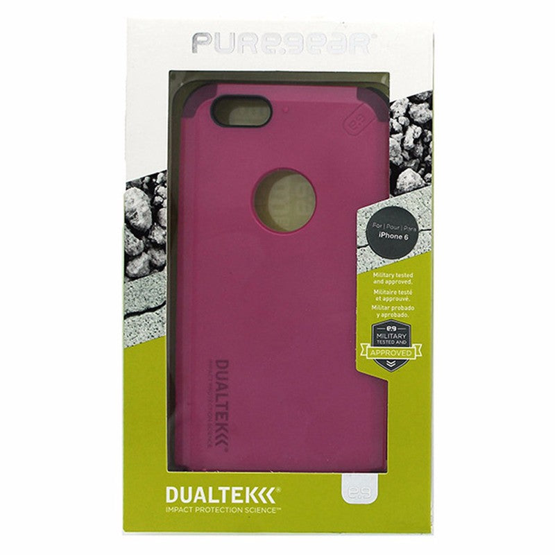 PureGear Dualtek Case for Apple iPhone 6 4.7" Pink Cell Phone - Cases, Covers & Skins PureGear - Simple Cell Bulk Wholesale Pricing - USA Seller