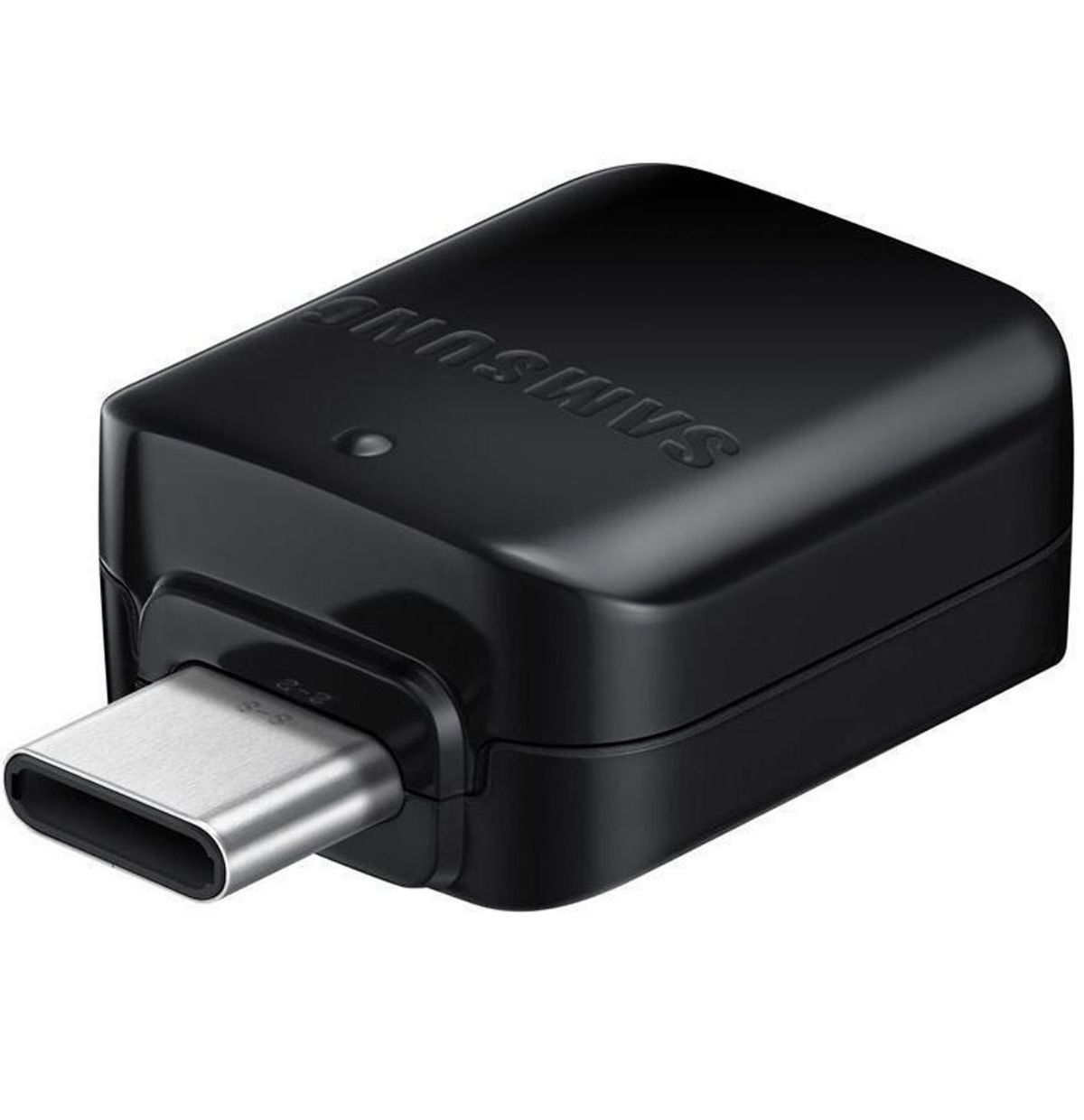 Samsung (GH98-40216A) OEM On-The-Go OTG (USB) to (USB-C) Adapter - Matte Black Cell Phone - Cables & Adapters Samsung - Simple Cell Bulk Wholesale Pricing - USA Seller