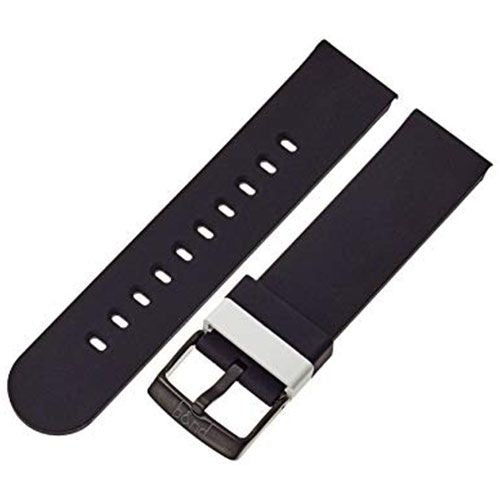 Hadley Roma MODE b&nd 22mm Silicone Active Watch Band - Black Smart Watch Accessories - Watch Bands Hadley Roma - Simple Cell Bulk Wholesale Pricing - USA Seller