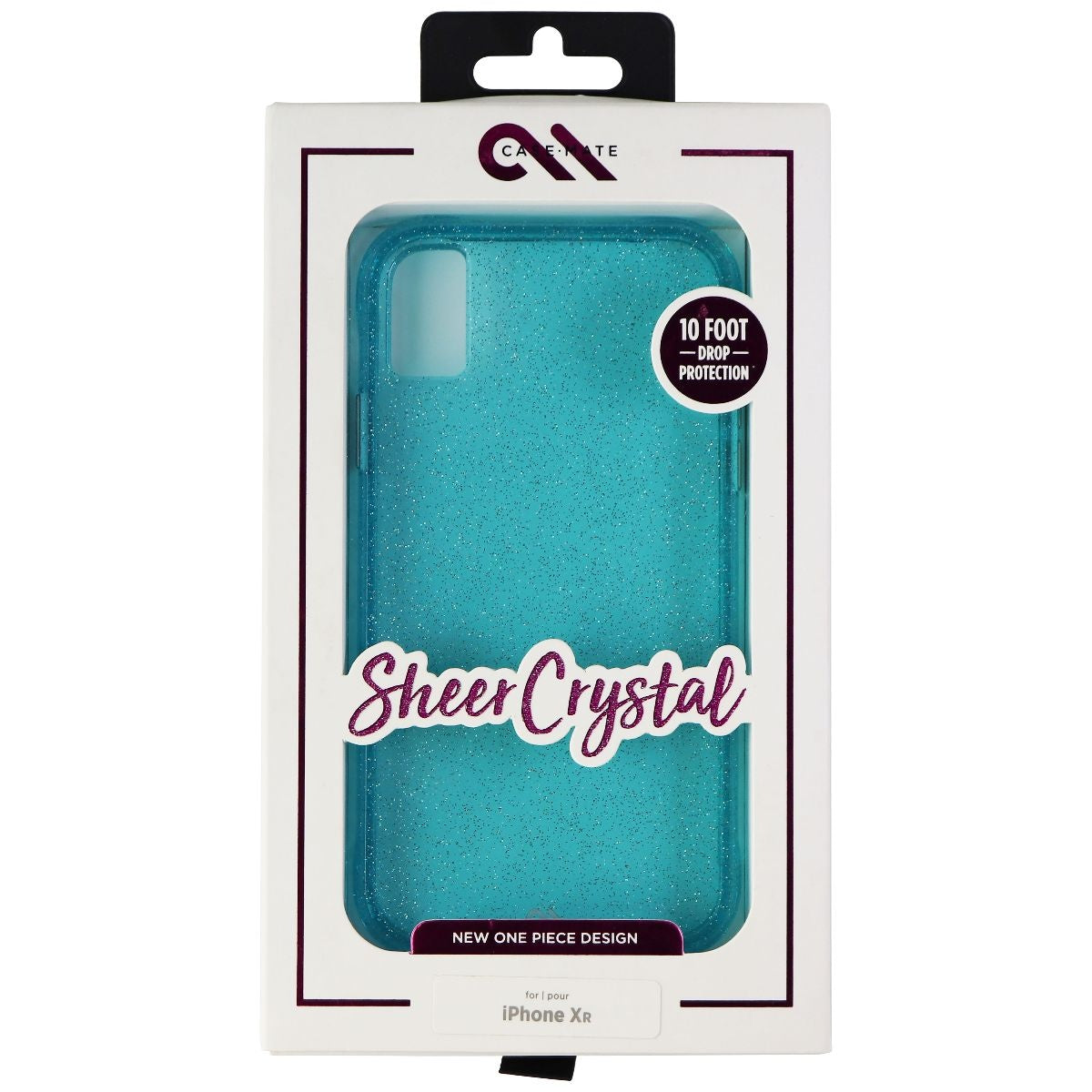 Case-Mate Sheer Crystal Case for Apple iPhone XR - Crystal Teal Cell Phone - Cases, Covers & Skins Case-Mate - Simple Cell Bulk Wholesale Pricing - USA Seller