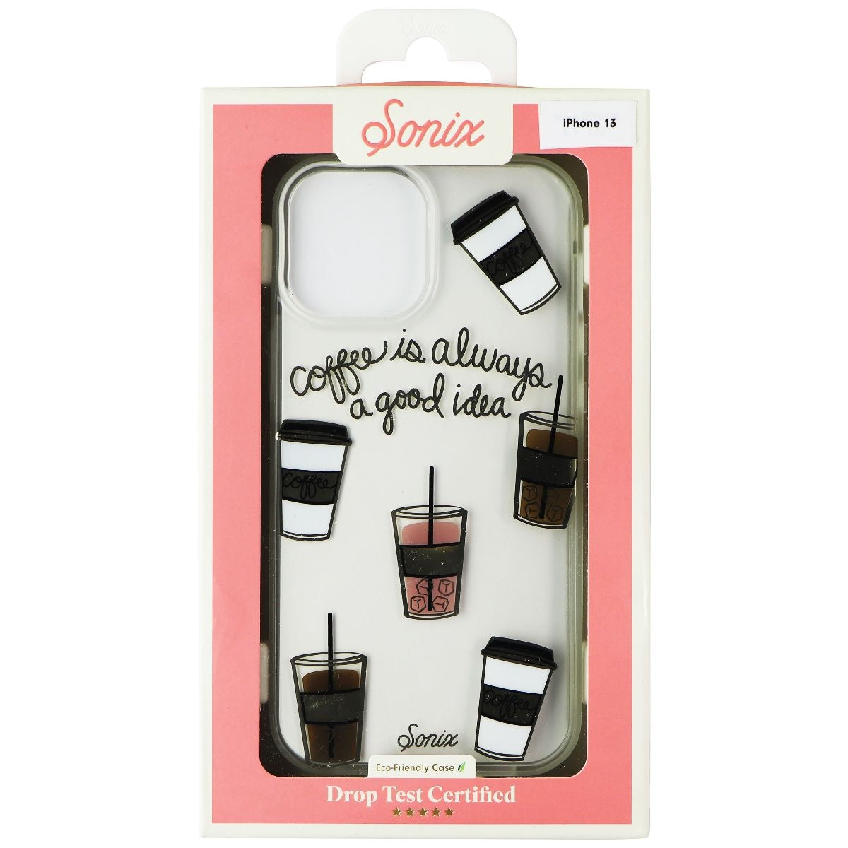 Sonix Clear Coat Hard Case for Apple iPhone 13 - Coffee / Clear Cell Phone - Cases, Covers & Skins Sonix - Simple Cell Bulk Wholesale Pricing - USA Seller