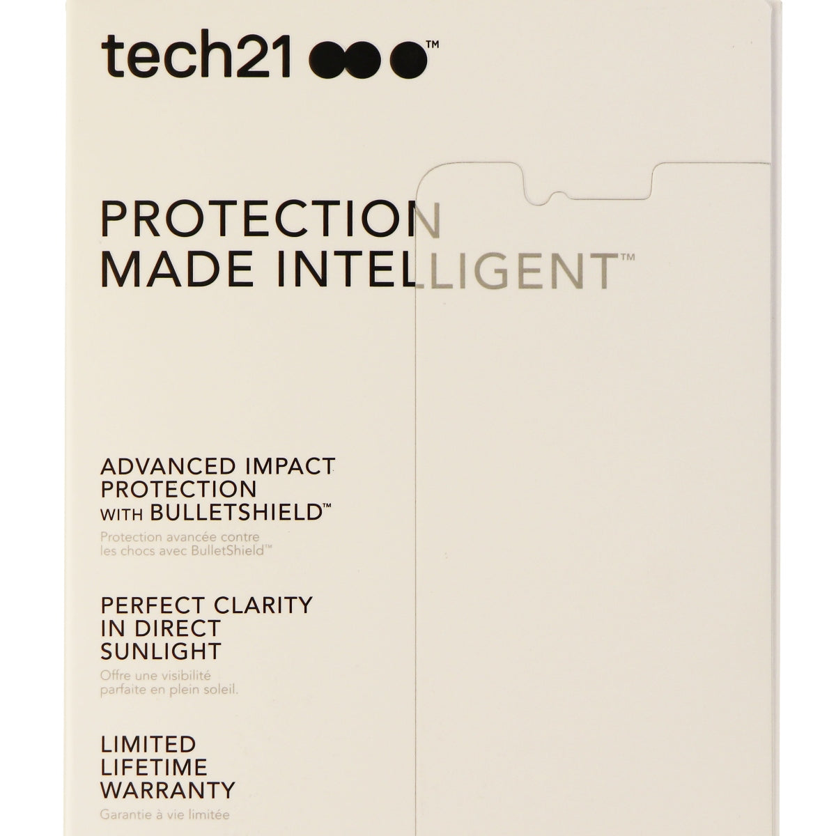 Tech21 Impact Shield with Anti-Glare Screen Protector for iPhone 7 - Clear Cell Phone - Screen Protectors Tech21 - Simple Cell Bulk Wholesale Pricing - USA Seller