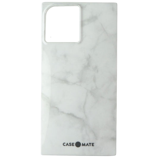 Case-Mate BLOX Series Rectangular Case for iPhone 12 Pro Max - White Marble Cell Phone - Cases, Covers & Skins Case-Mate - Simple Cell Bulk Wholesale Pricing - USA Seller