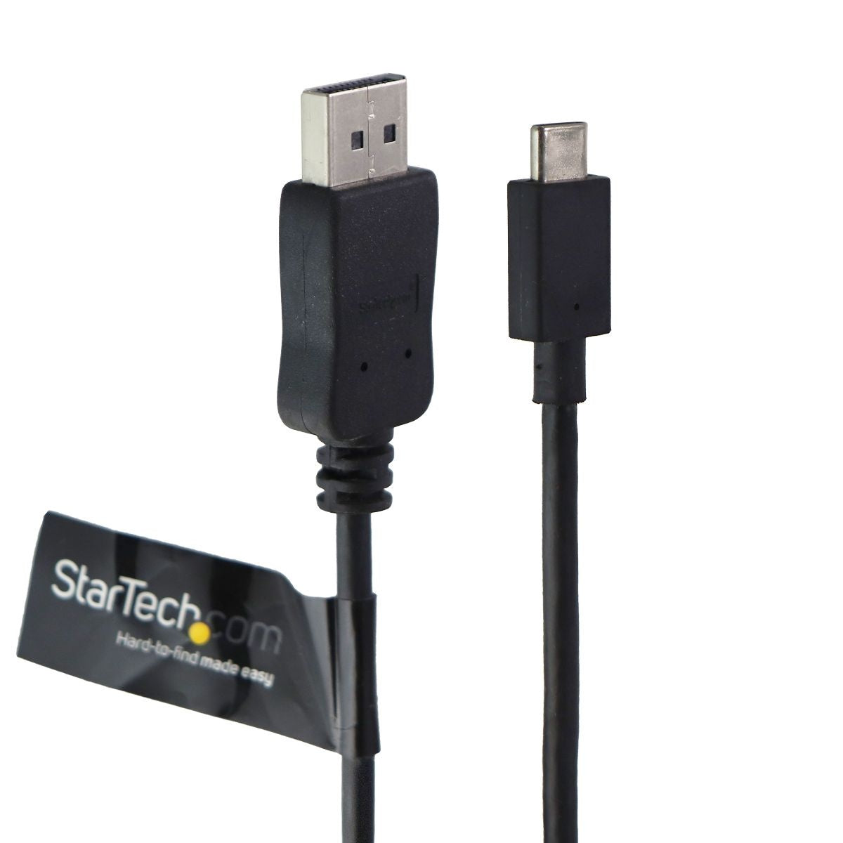 StarTech (1.8m/6ft) USB-C to DisplayPort Male Adapter Cable - Black (CDP2DPMM6B)