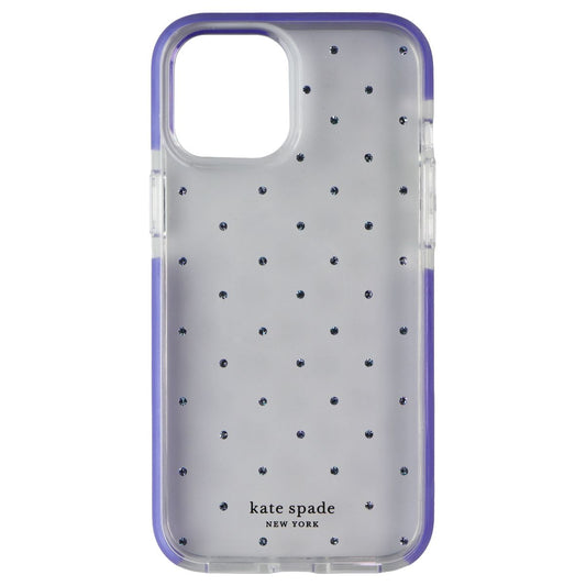 Kate Spade Hardshell Case for iPhone 12 Pro Max - Pin Dot Gems/Lilac Purple