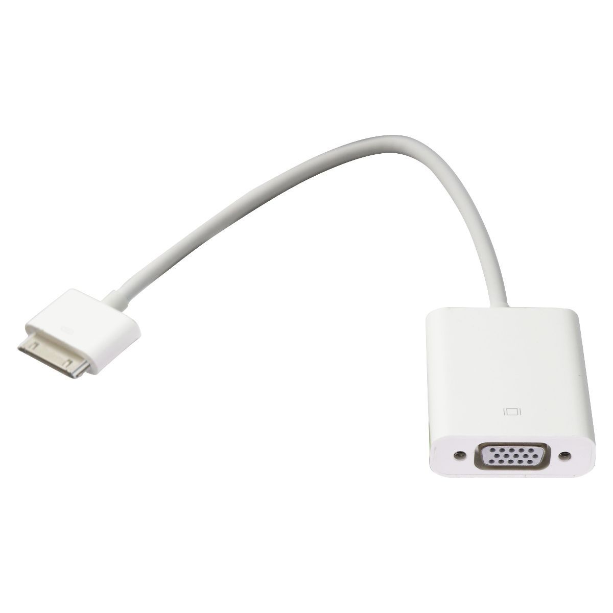 Apple 30-pin to VGA Adapter (For Older Generation 30-Pin) - White (A1368) Computer/Network - Monitor/AV Cables & Adapters Apple - Simple Cell Bulk Wholesale Pricing - USA Seller