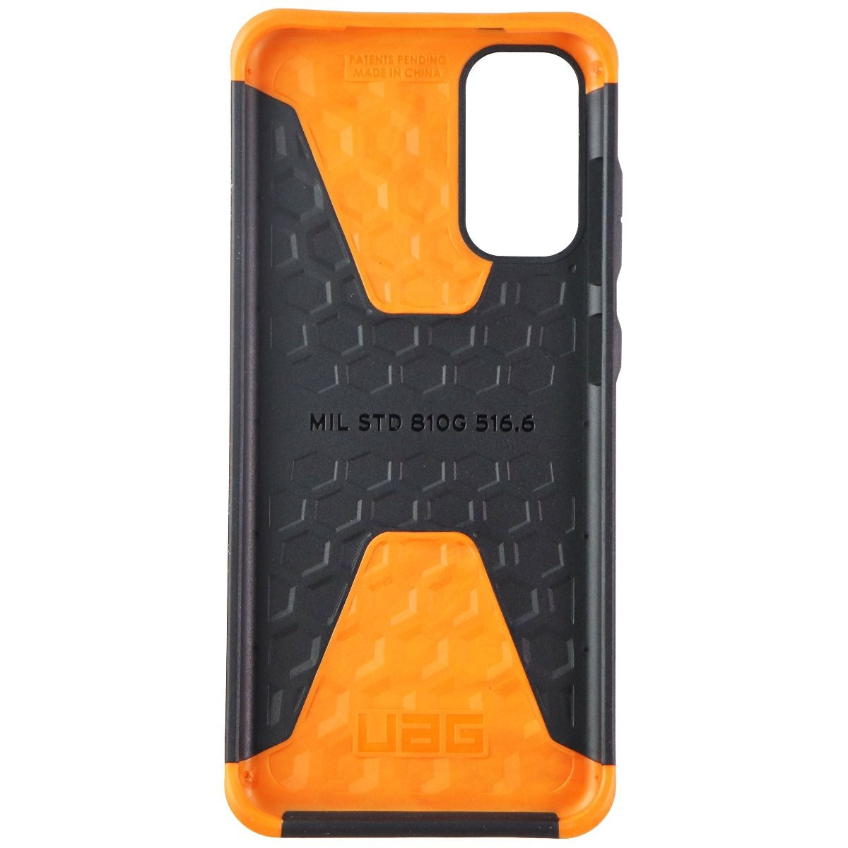 UAG Civilian Series Case for Samsung Galaxy S20 - Black/Orange Cell Phone - Cases, Covers & Skins Urban Armor Gear - Simple Cell Bulk Wholesale Pricing - USA Seller