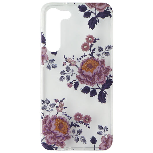 Coach Protective Case for Samsung Galaxy (S23+) - Moody Floral Cell Phone - Cases, Covers & Skins Coach - Simple Cell Bulk Wholesale Pricing - USA Seller