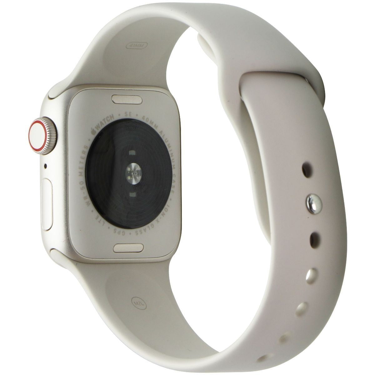 Apple Watch SE (2nd Gen) A2726 (GPS + Cellular) 40mm - Starlight AL / Starlight Smart Watches Apple - Simple Cell Bulk Wholesale Pricing - USA Seller