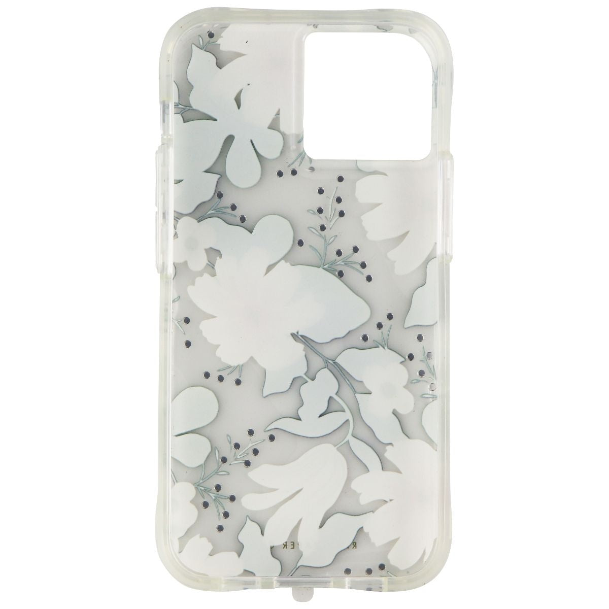 Rifle Paper Co Hardshell Case for iPhone 13 Mini - Willow Flowers/Clear Cell Phone - Cases, Covers & Skins Case-Mate - Simple Cell Bulk Wholesale Pricing - USA Seller