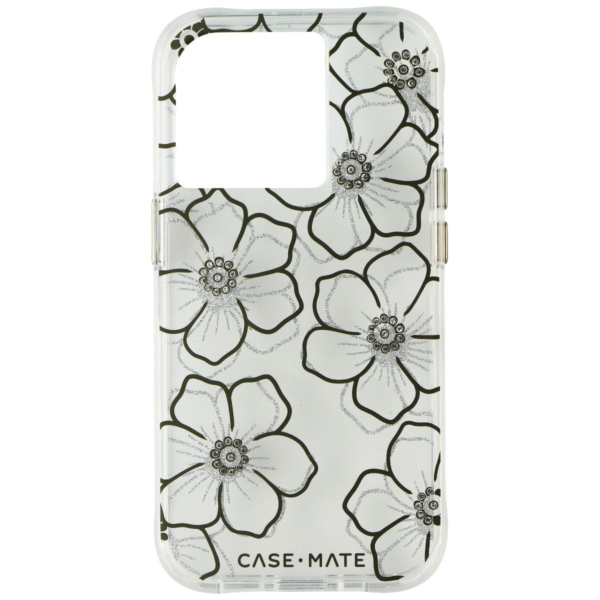 Case-Mate Hardshell Series Case for Apple iPhone 14 Pro - Floral Gems Cell Phone - Cases, Covers & Skins Case-Mate - Simple Cell Bulk Wholesale Pricing - USA Seller