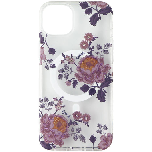Coach Protective Hardshell Case for MagSafe for iPhone 14 Plus - Moody Floral Cell Phone - Cases, Covers & Skins Coach - Simple Cell Bulk Wholesale Pricing - USA Seller