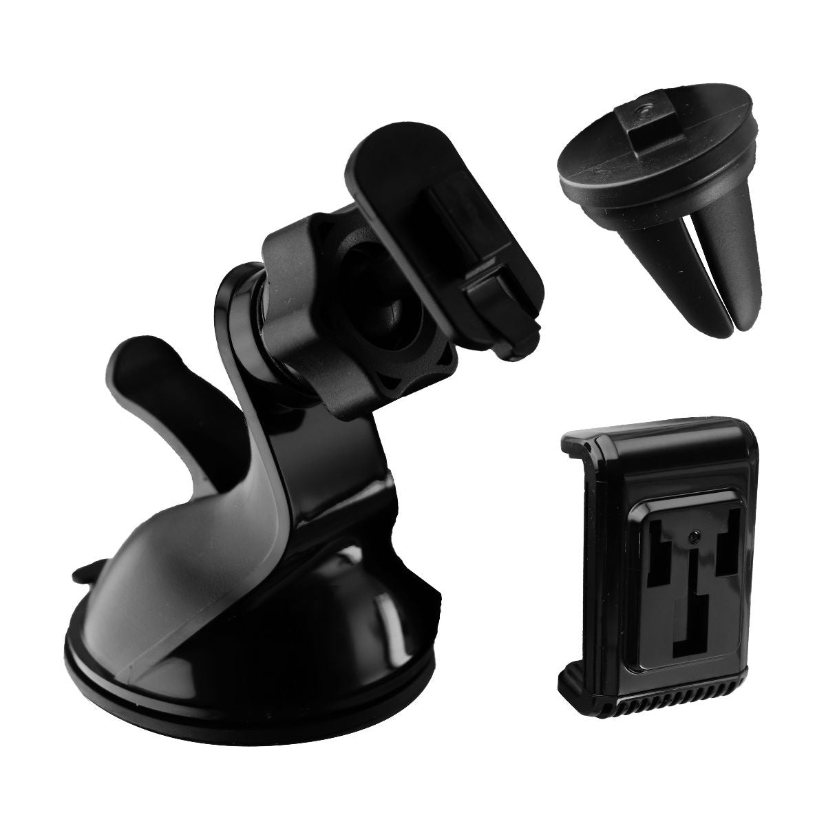 SCOSCHE Universal 3-in-1 Car Phone Mount - Black Cell Phone - Mounts & Holders Scosche - Simple Cell Bulk Wholesale Pricing - USA Seller
