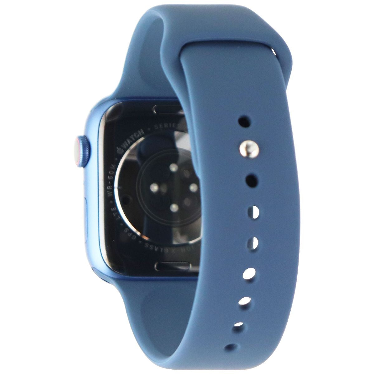 Apple Watch Series 7 (GPS + LTE) A2477 (45mm) Blue Aluminum / Abyss Blue Sp Band Smart Watches Apple - Simple Cell Bulk Wholesale Pricing - USA Seller