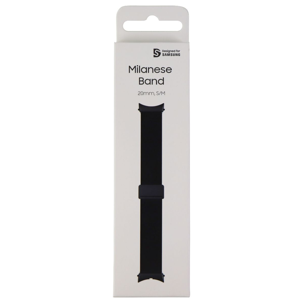 Samsung (S/M) 20mm Milanese Band for Galaxy Watch4 (40mm Only) - Black Smart Watch Accessories - Watch Bands Samsung - Simple Cell Bulk Wholesale Pricing - USA Seller