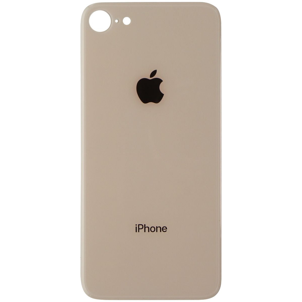 Repair Part - Back Glass Panel for Apple iPhone 8 - Gold with Logo Cell Phone - Replacement Parts & Tools Unbranded - Simple Cell Bulk Wholesale Pricing - USA Seller