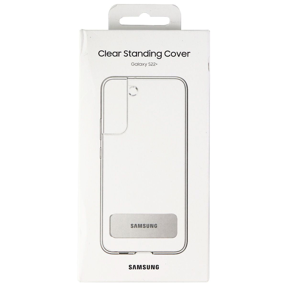 Samsung Clear Standing Cover for Samsung Galaxy (S22+) - Clear Cell Phone - Cases, Covers & Skins Samsung - Simple Cell Bulk Wholesale Pricing - USA Seller