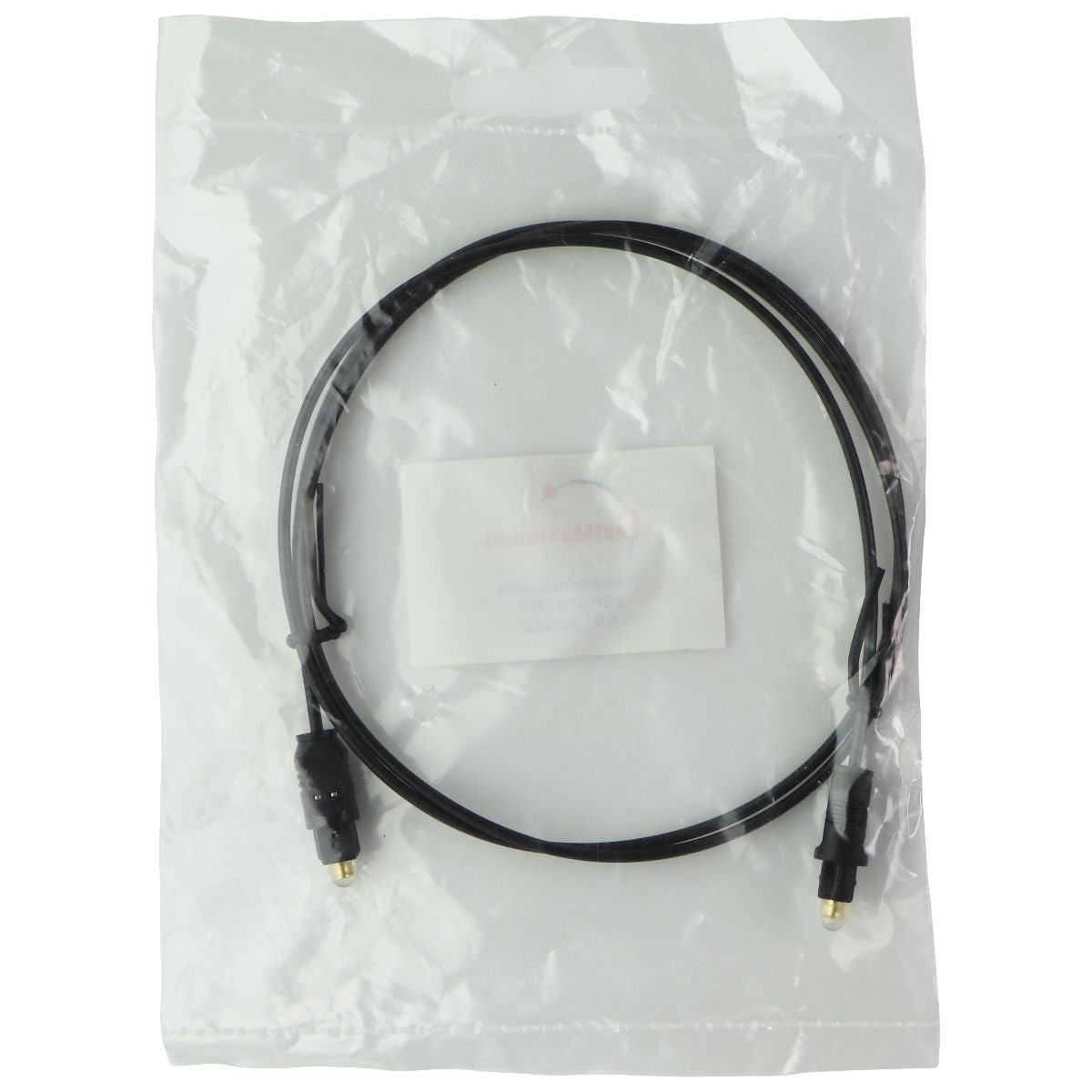 SatMaximum Toslink (3-Ft) Optical Cable for Digital Audio - Black (309933) TV, Video & Audio Accessories - Video Cables & Interconnects SatMaximum - Simple Cell Bulk Wholesale Pricing - USA Seller