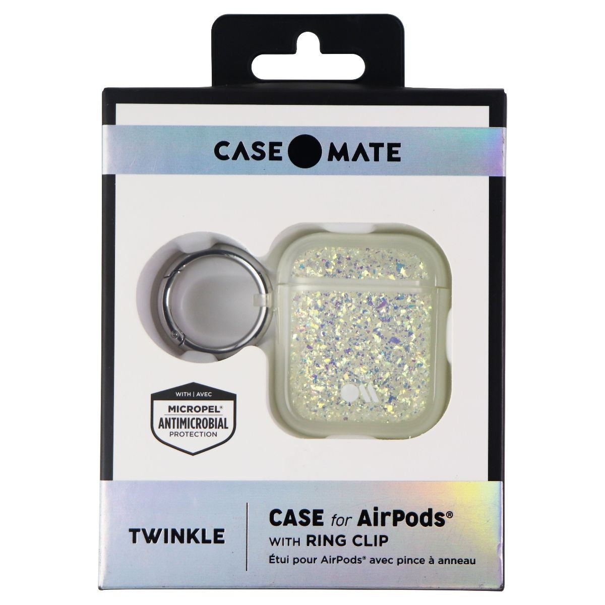 Case-Mate TWINKLE Headphone Case for Apple AirPods Series 1 and 2 - Stardust