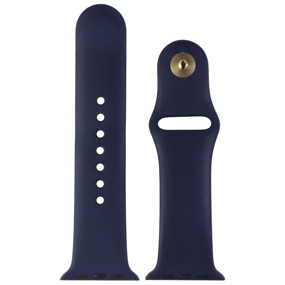 Apple 38mm Sport Band for Apple Watch 38/40/41mm - Midnight Blue/Gold (S/M Only) Smart Watch Accessories - Watch Bands Apple - Simple Cell Bulk Wholesale Pricing - USA Seller