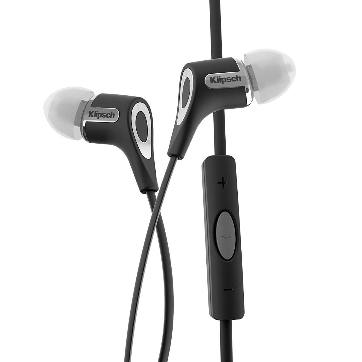 Klipsch R6i In-Ear Wired 3.5mm Headphones - Black/Silver Portable Audio - Headphones Klipsch - Simple Cell Bulk Wholesale Pricing - USA Seller