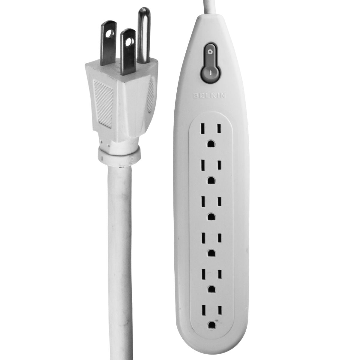 Belkin Grounded 6-Outlet Power Strip - Beige (SP-6253/F9H600-03) Power Management - Surge Protectors, Power Strips Belkin - Simple Cell Bulk Wholesale Pricing - USA Seller