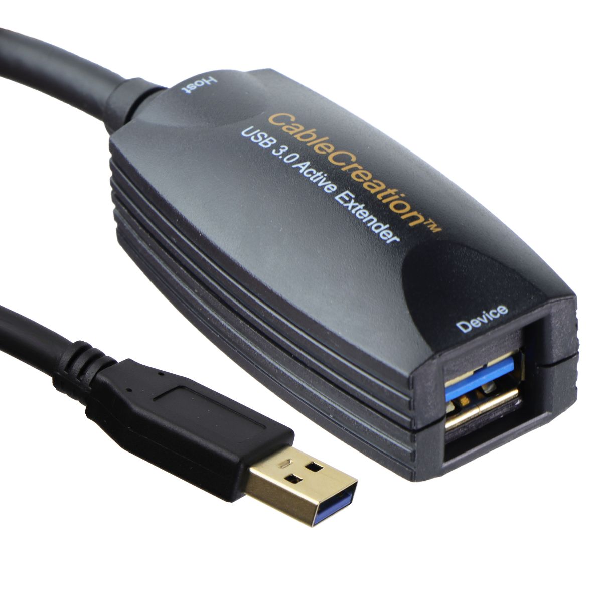 CableCreation Active USB 3.0 Extension Cable (16.4-FT) - Black Computer/Network - USB Cables, Hubs & Adapters CableCreation - Simple Cell Bulk Wholesale Pricing - USA Seller