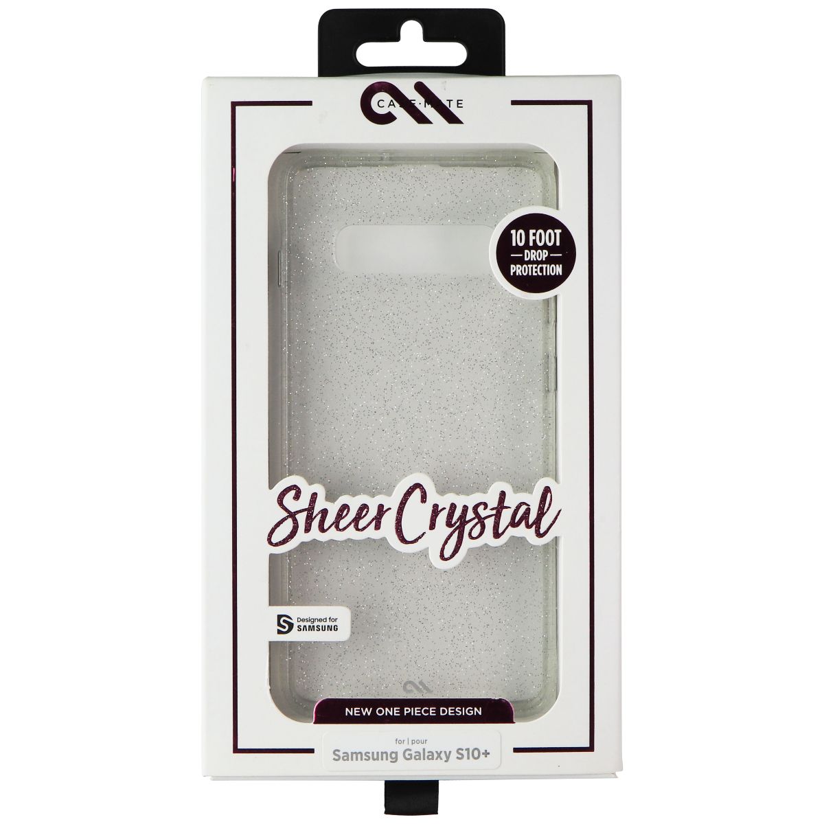 Case-Mate Sheer Crystal Case for Samsung Galaxy S10+ (Plus) - Crystal Clear Cell Phone - Cases, Covers & Skins Case-Mate - Simple Cell Bulk Wholesale Pricing - USA Seller