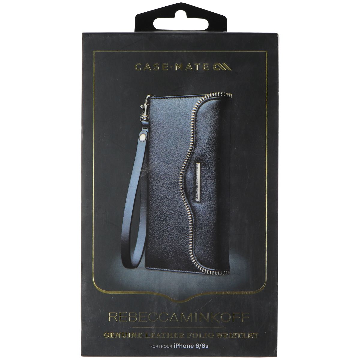Case-Mate Rebecca Minkoff Leather Wristlet Case for iPhone 6s/6 - Black Cell Phone - Cases, Covers & Skins Case-Mate - Simple Cell Bulk Wholesale Pricing - USA Seller