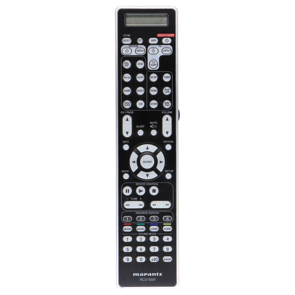 Marantz Remote Control (RC0156SR) for Select Marantz Devices - Black/Gray TV, Video & Audio Accessories - Remote Controls Marantz - Simple Cell Bulk Wholesale Pricing - USA Seller