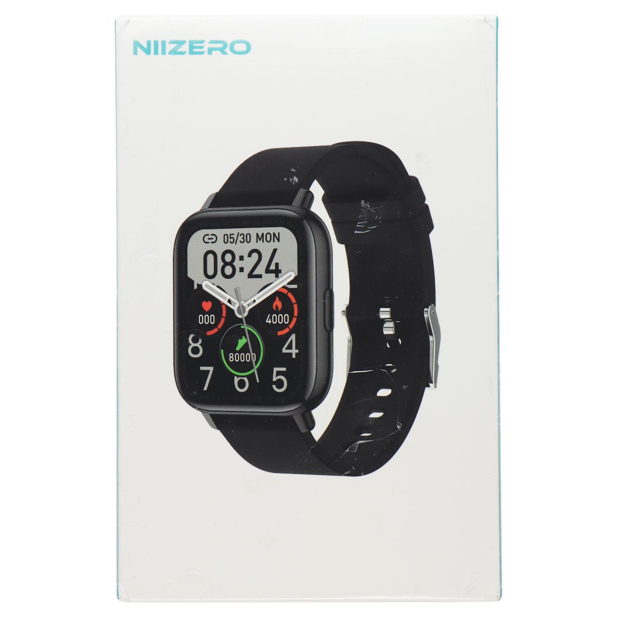 Niizero B82 Smartwatch for Android and iOS (works with Gloryfit App) - Black Smart Watches Niizero - Simple Cell Bulk Wholesale Pricing - USA Seller