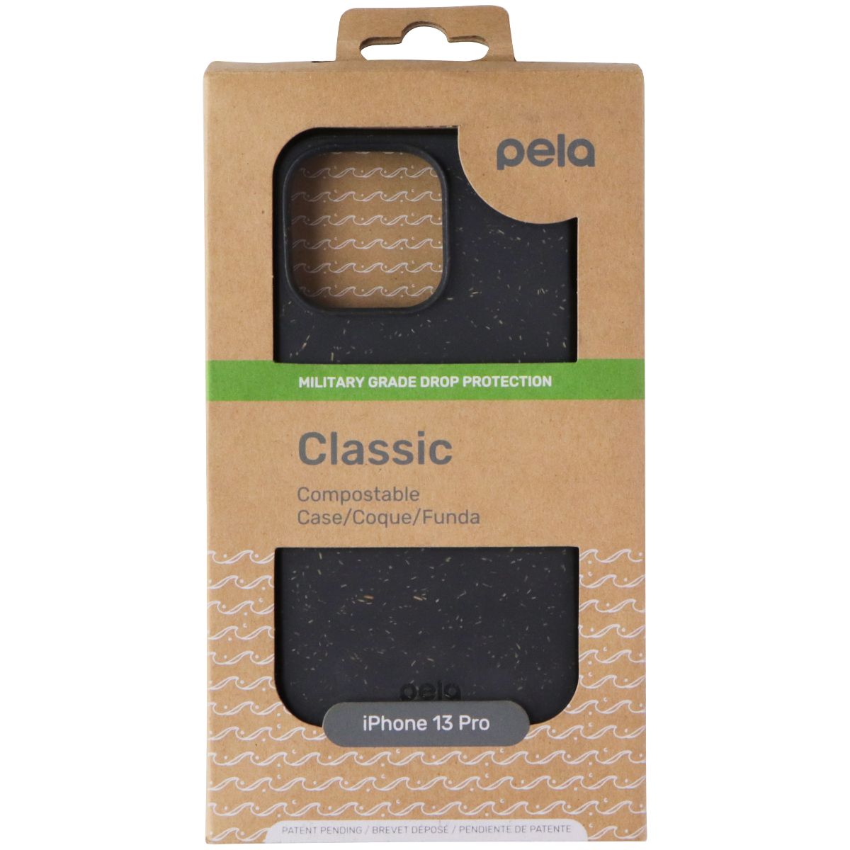 Pela Classic Series Flexible Case for Apple iPhone 13 Pro - Black Cell Phone - Cases, Covers & Skins Pela - Simple Cell Bulk Wholesale Pricing - USA Seller