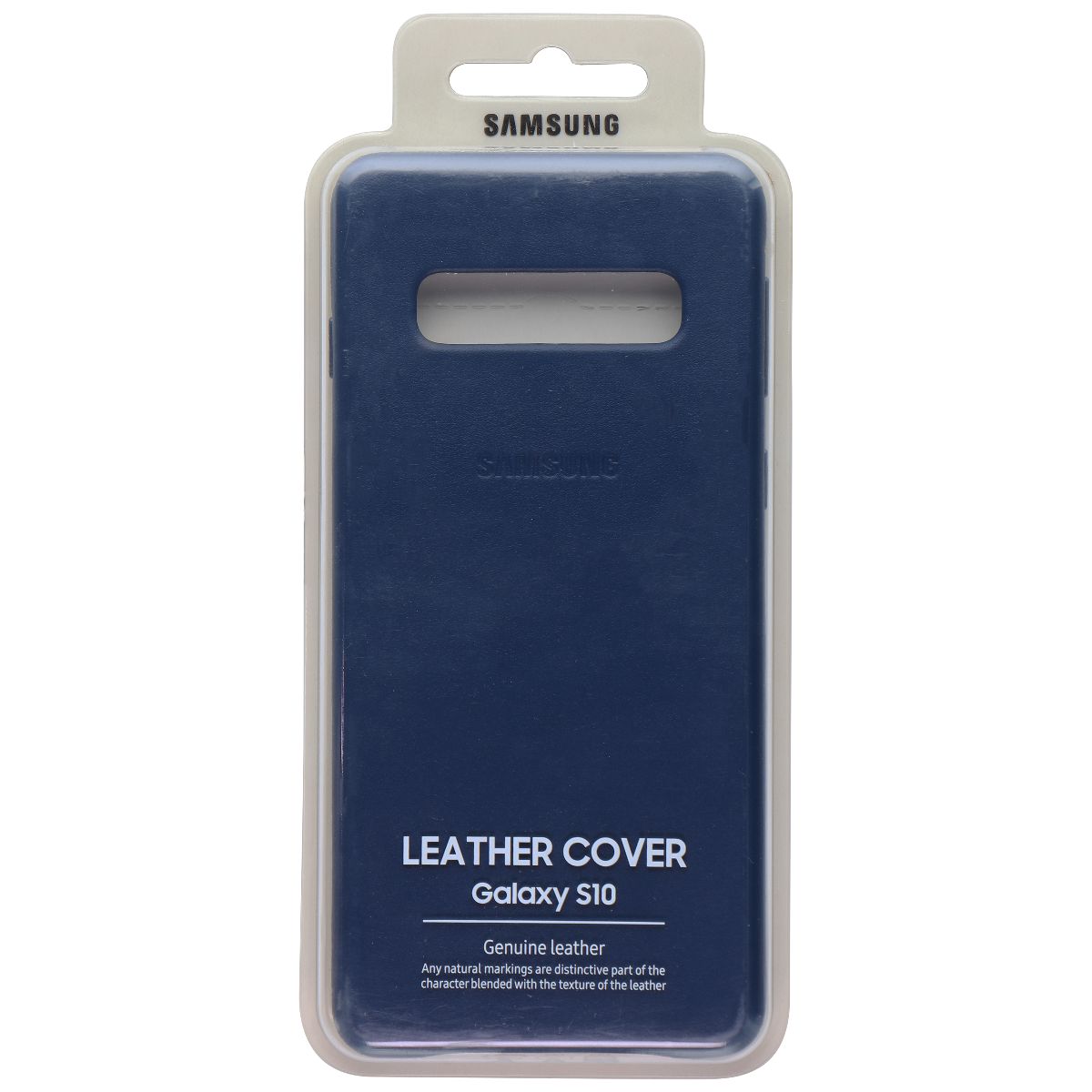 Samsung Official Leather Cover for Galaxy S10 - Navy Blue Cell Phone - Cases, Covers & Skins Samsung - Simple Cell Bulk Wholesale Pricing - USA Seller