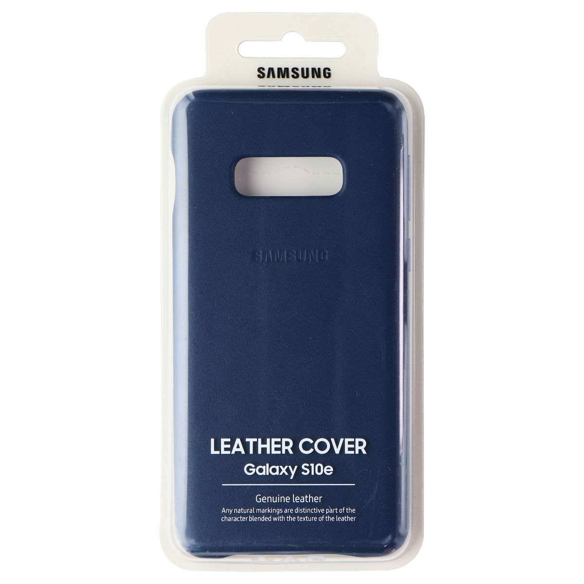Samsung Official Leather Cover for Galaxy S10e - Navy Blue Cell Phone - Cases, Covers & Skins Samsung - Simple Cell Bulk Wholesale Pricing - USA Seller