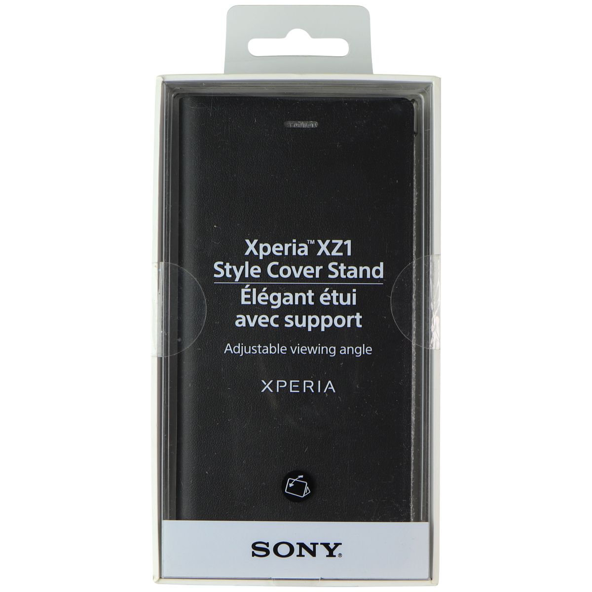 Sony Official Style Cover Stand Case for Sony Xperia XZ1 - Black Cell Phone - Cases, Covers & Skins Sony - Simple Cell Bulk Wholesale Pricing - USA Seller