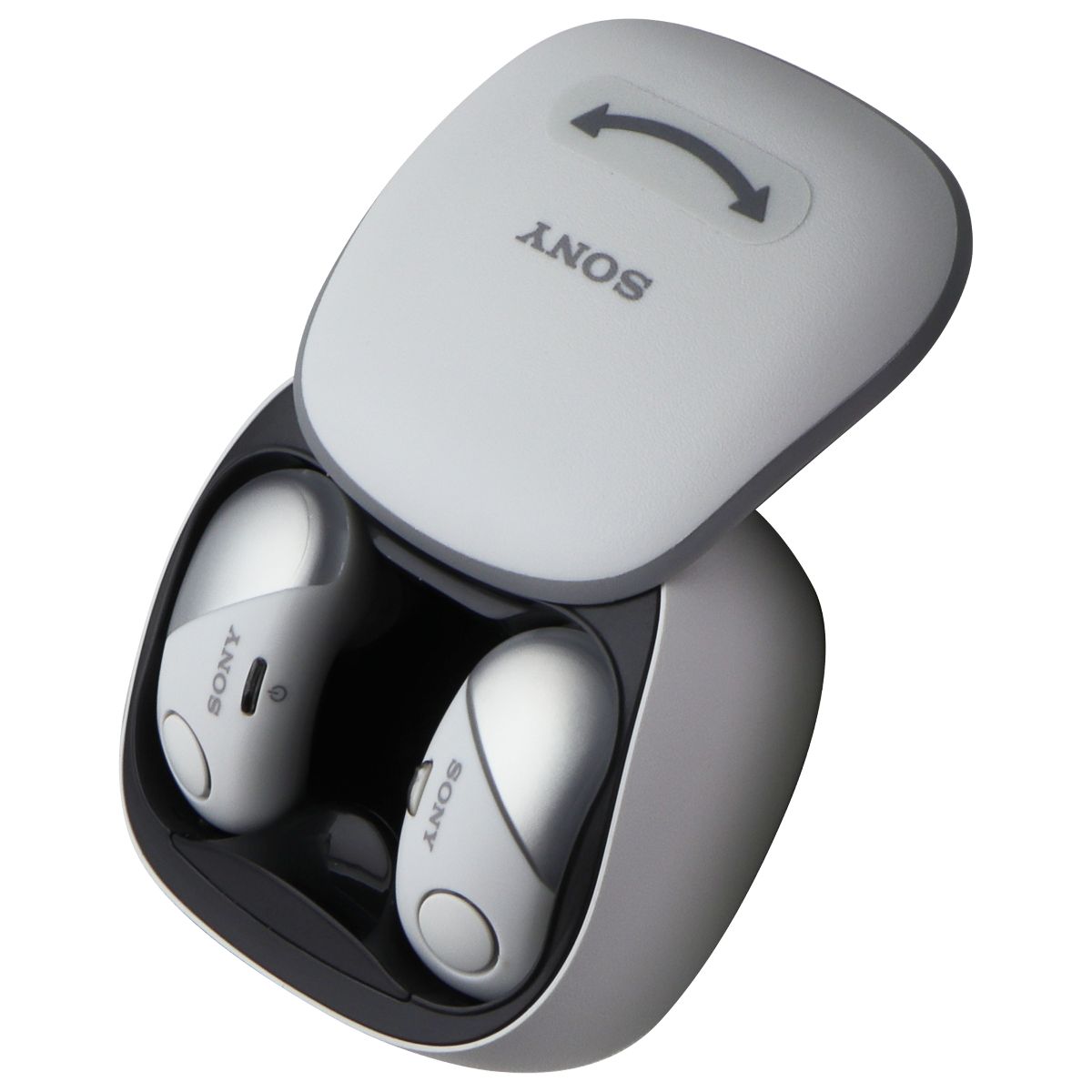 Sony Sport True Wireless Noise Canceling Headphones - White (WF-SP700N/WM) Portable Audio - Headphones Sony - Simple Cell Bulk Wholesale Pricing - USA Seller