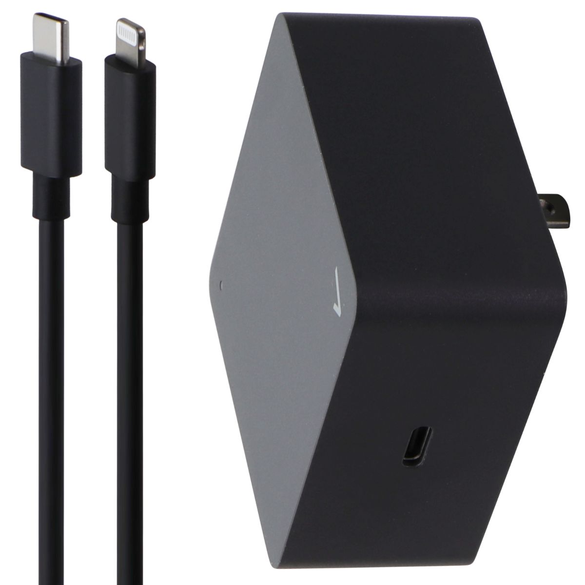 Verizon (6Ft) Wall Charger (45W) with USB-C to Lightning Cable - Black Cell Phone - Chargers & Cradles Verizon - Simple Cell Bulk Wholesale Pricing - USA Seller