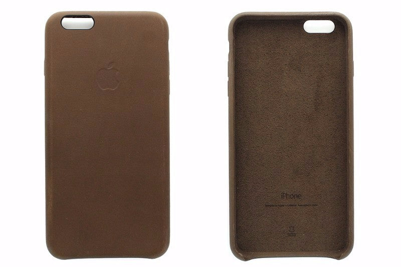 Apple iPhone 6 6s Plus Leather Case Brown *MGQR2ZM/A Cell Phone - Cases, Covers & Skins Apple - Simple Cell Bulk Wholesale Pricing - USA Seller