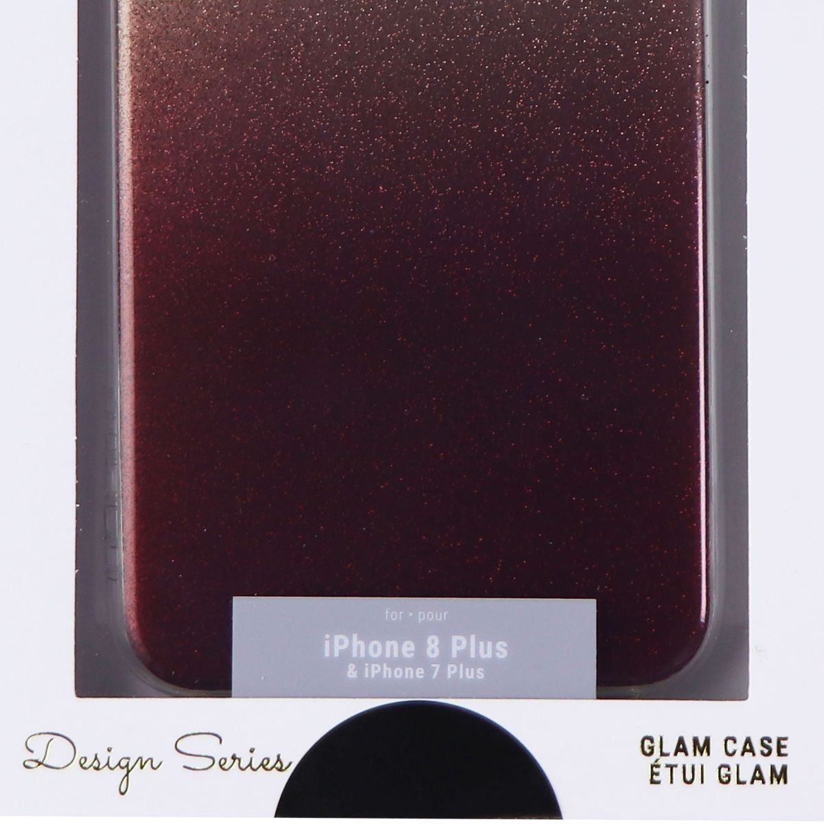 Incipio Design Glam Series for Apple iPhone 8 Plus / 7 Plus - Cranberry Sparkler Cell Phone - Cases, Covers & Skins Incipio - Simple Cell Bulk Wholesale Pricing - USA Seller