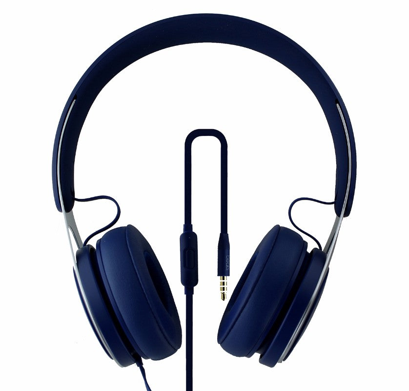 Beats EP Series Wired On-Ear Headphones with In-Line Mic - Blue (ML9D2LL/A) Portable Audio - Headphones Beats by Dr. Dre - Simple Cell Bulk Wholesale Pricing - USA Seller