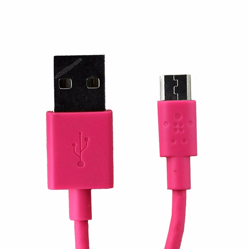 Belkin (F2CU012bt04-PNK) 4ft Charge & Sync Cable for Micro USB Devices - Pink Cell Phone - Cables & Adapters Belkin - Simple Cell Bulk Wholesale Pricing - USA Seller