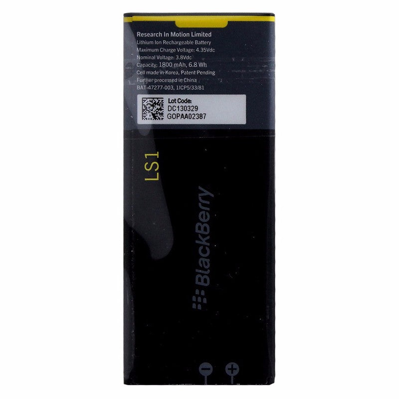 BlackBerry Rechargeable 1,800mAh OEM Battery (LS1) for BlackBerry Z10 Cell Phone - Batteries Blackberry - Simple Cell Bulk Wholesale Pricing - USA Seller