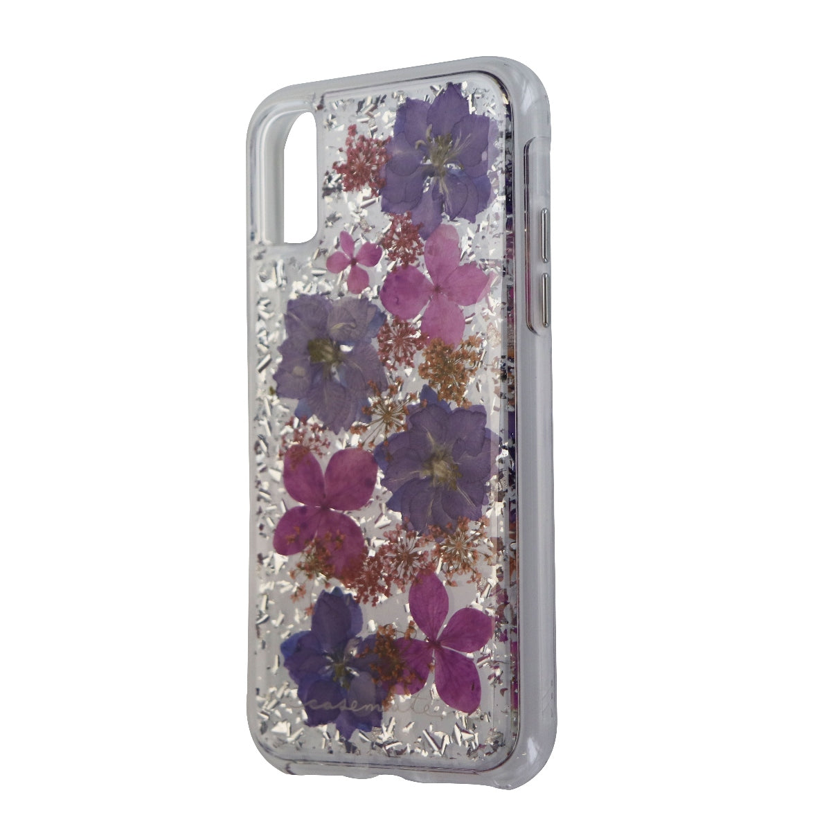 Case-Mate Karat Petals Series Protective Case for iPhone X - Clear/Purple Petal Cell Phone - Cases, Covers & Skins Case-Mate - Simple Cell Bulk Wholesale Pricing - USA Seller