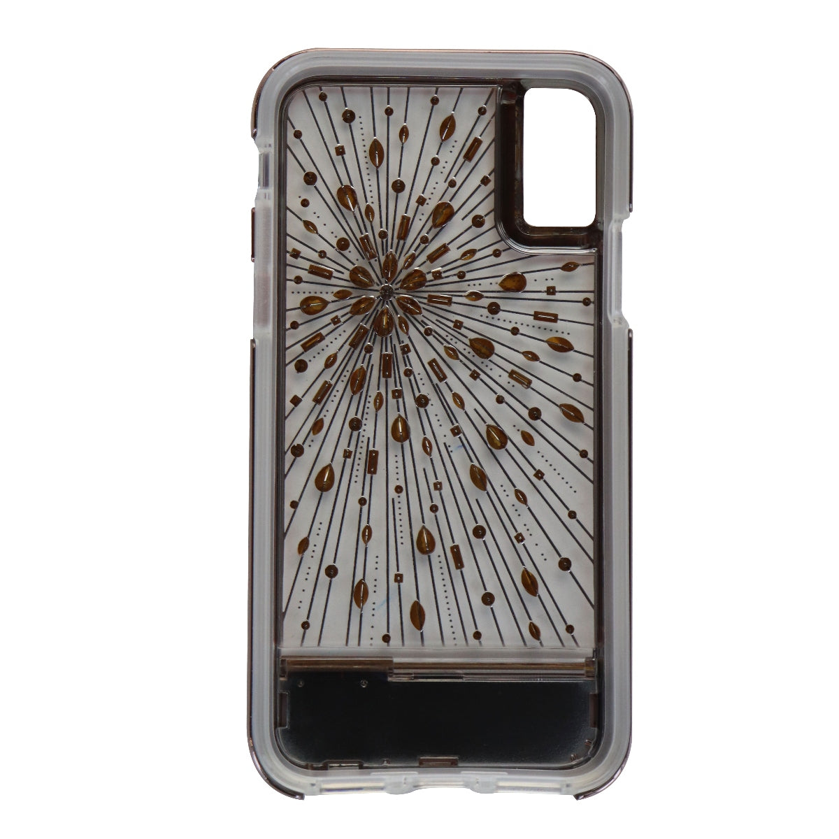 Case-Mate Luminescent Light Up Jewel Case for iPhone Xs/X - Rose Gold/Jewels Cell Phone - Cases, Covers & Skins Case-Mate - Simple Cell Bulk Wholesale Pricing - USA Seller