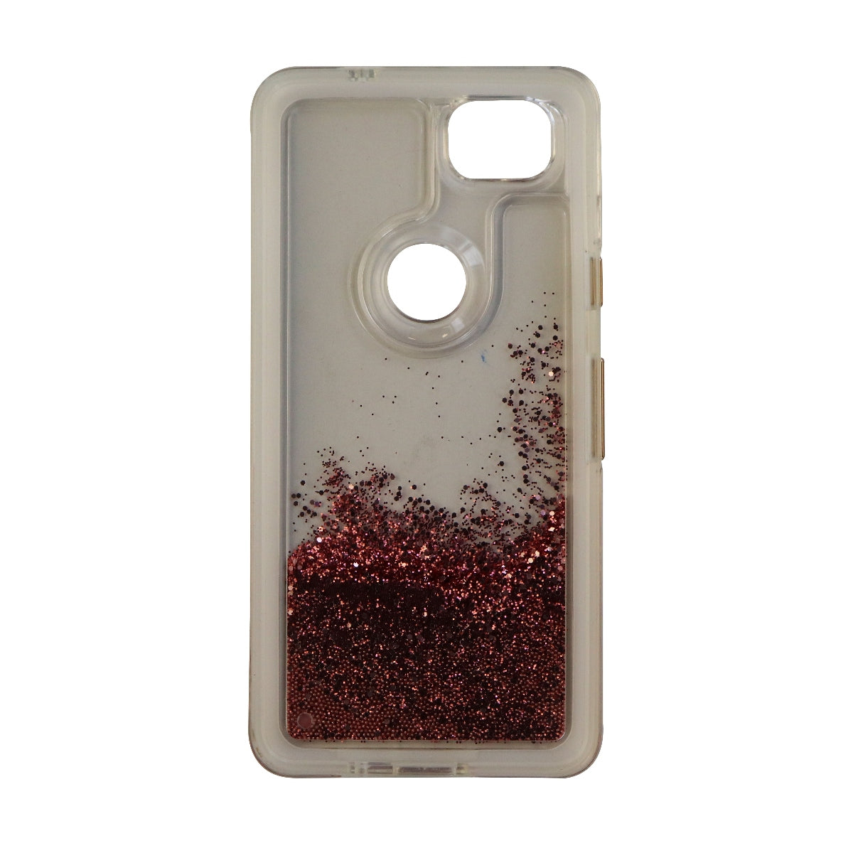 Case-Mate Waterfall Series Case for Google Pixel 2 - Clear/Pink Glitter Cell Phone - Cases, Covers & Skins Case-Mate - Simple Cell Bulk Wholesale Pricing - USA Seller