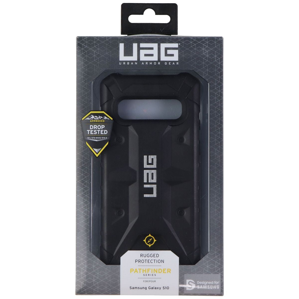 Urban Armor Gear Pathfinder Series Case for Samsung Galaxy S10 - Black Cell Phone - Cases, Covers & Skins Urban Armor Gear - Simple Cell Bulk Wholesale Pricing - USA Seller